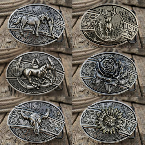 Western Knife Buckles