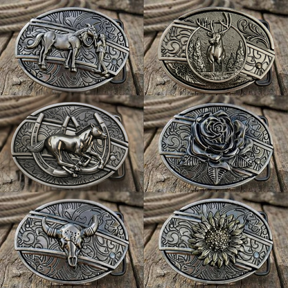 Western Knife Buckles